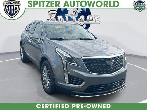 Satin Steel Metallic 2021 Cadillac XT5 Premium Luxury