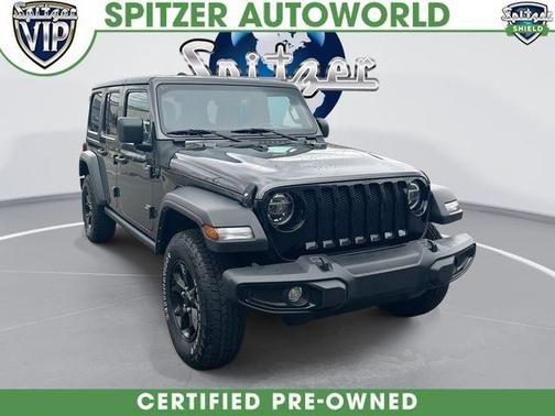 Granite Crystal Clearcoat Metallic 2021 Jeep Wrangler Unlimited Sport