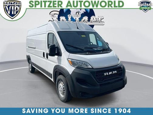 Bright White Clearcoat 2026 RAM ProMaster 2500 High Roof
