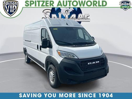 Bright White Clearcoat 2026 RAM ProMaster 2500 High Roof
