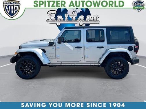 Silver Zynith Clearcoat 2023 Jeep Wrangler 4xe Sahara