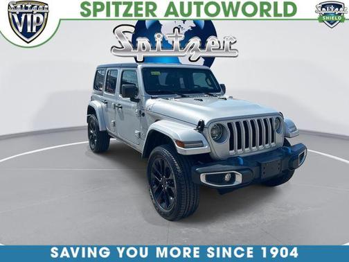 Silver Zynith Clearcoat 2023 Jeep Wrangler 4xe Sahara
