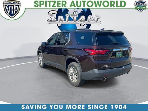 Black Cherry Metallic 2023 Chevrolet Traverse LT Cloth
