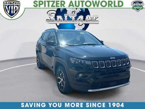 Diamond Black 2024 Jeep Compass Limited