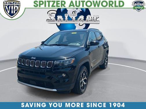 Diamond Black 2024 Jeep Compass Limited