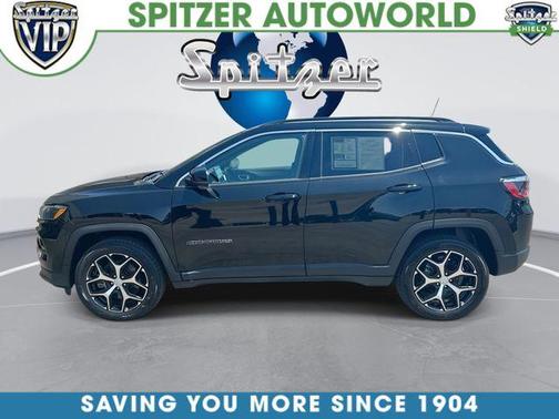 Diamond Black 2024 Jeep Compass Limited