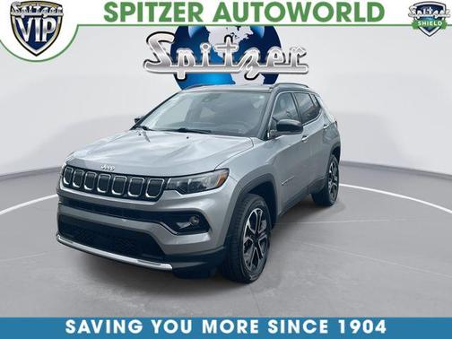Billet Silver Metallic Clearcoat 2022 Jeep Compass Limited