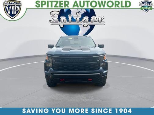 Lakeshore Blue Metallic 2024 Chevrolet Silverado 1500 Custom Trail Boss