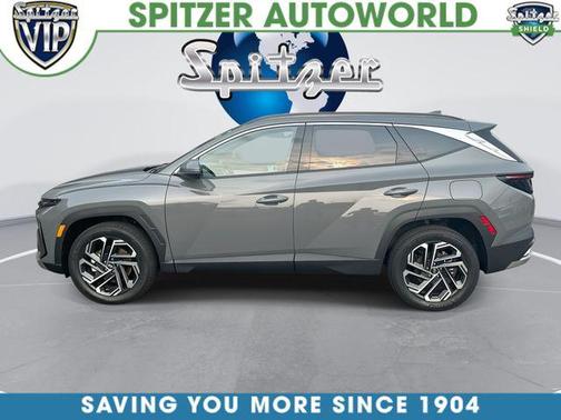 Gray 2025 Hyundai TUCSON Limited