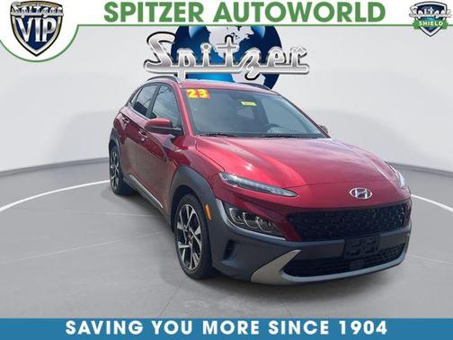 Red 2023 Hyundai KONA Limited