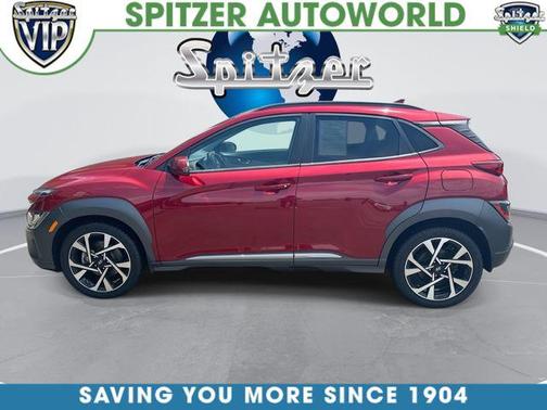 Red 2023 Hyundai KONA Limited