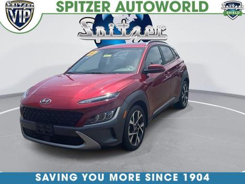 Red 2023 Hyundai KONA Limited