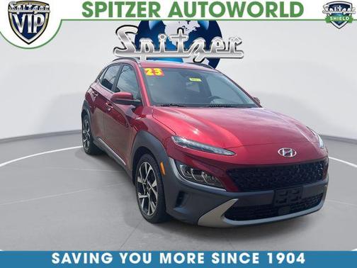 Red 2023 Hyundai KONA Limited