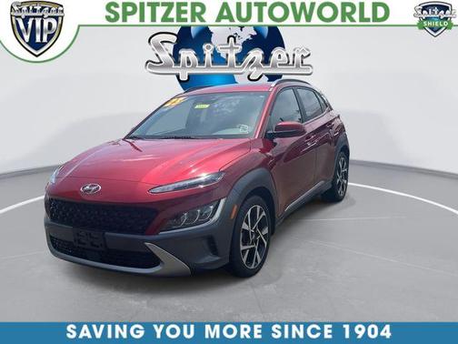 Red 2023 Hyundai KONA Limited