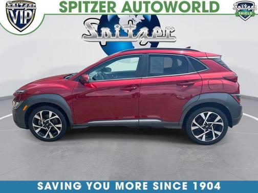 Red 2023 Hyundai KONA Limited