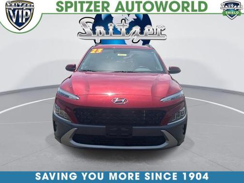 Red 2023 Hyundai KONA Limited