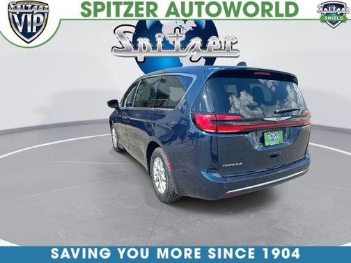 Fathom Blue Pearlcoat 2024 Chrysler Pacifica Touring-L