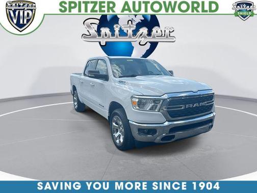 Bright White Clearcoat 2022 RAM 1500 Big Horn