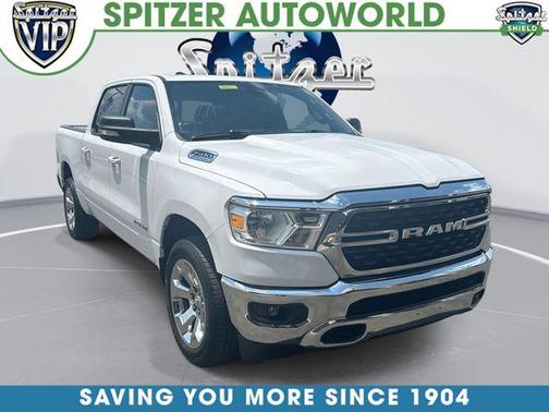 Bright White Clearcoat 2022 RAM 1500 Big Horn