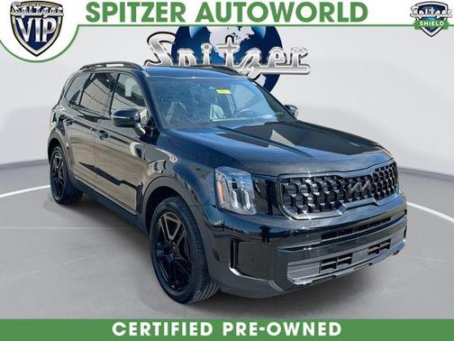 Ebony Black 2025 Kia Telluride EX X-Line