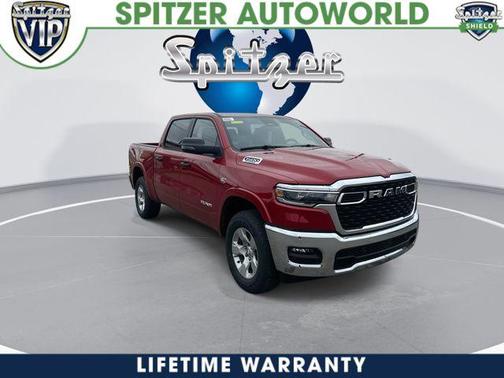 Molten Red Pearlcoat 2026 RAM 1500 Big Horn/Lone Star