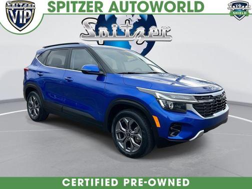 Neptune Blue 2024 Kia Seltos S