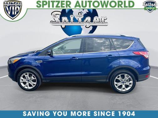 Blue 2016 Ford Escape Titanium