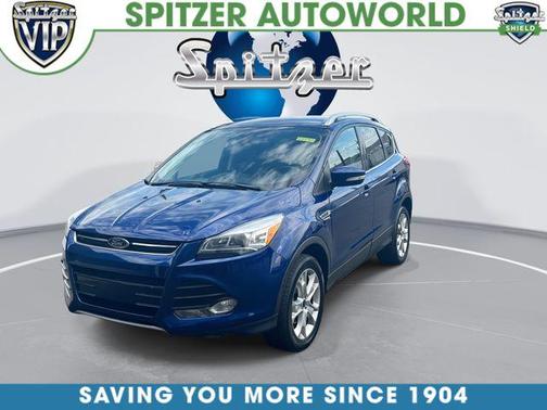 Blue 2016 Ford Escape Titanium
