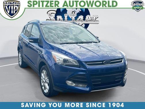 Blue 2016 Ford Escape Titanium