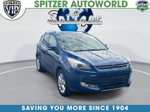 Blue 2016 Ford Escape Titanium