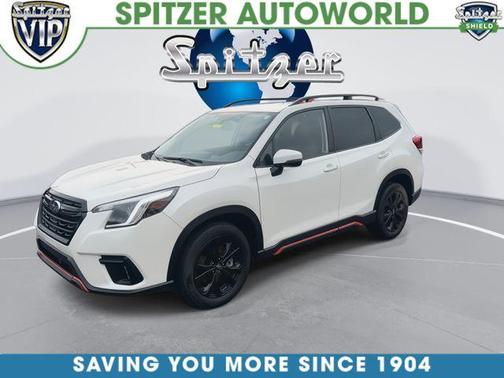 Crystal White Pearl 2024 Subaru Forester Sport