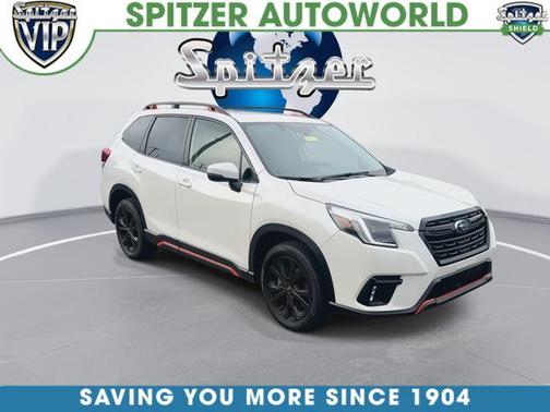 Crystal White Pearl 2024 Subaru Forester Sport