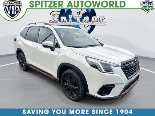 Crystal White Pearl 2024 Subaru Forester Sport
