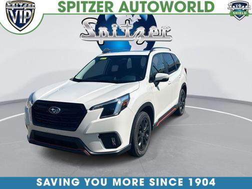 Crystal White Pearl 2024 Subaru Forester Sport