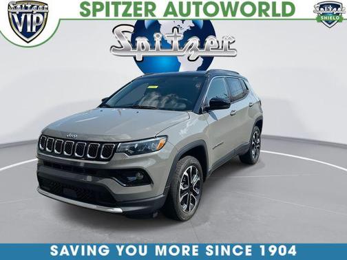 Sting Gray Clearcoat 2023 Jeep Compass Limited