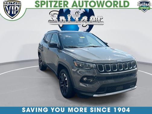 Sting Gray Clearcoat 2023 Jeep Compass Limited
