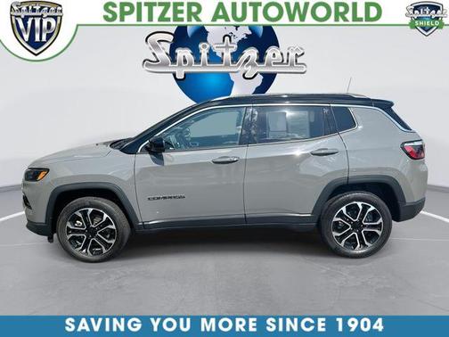 Sting Gray Clearcoat 2023 Jeep Compass Limited