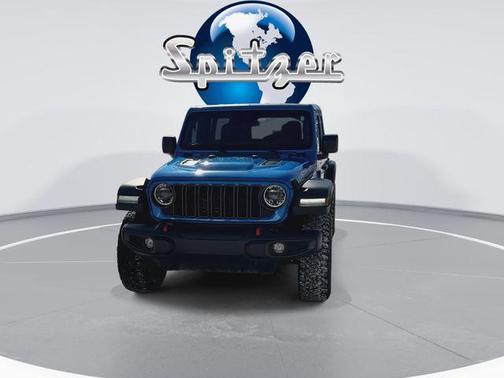 Hydro Blue Pearl 2024 Jeep Wrangler Rubicon