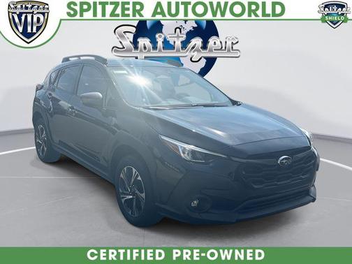 Crystal Black Silica 2024 Subaru Crosstrek Premium