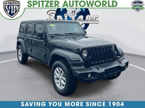 Black Clearcoat 2023 Jeep Wrangler Sport