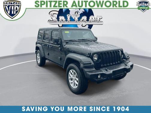 Black Clearcoat 2023 Jeep Wrangler Sport