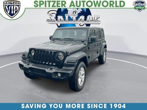 Black Clearcoat 2023 Jeep Wrangler Sport