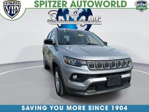 Billet Silver Metallic Clearcoat 2022 Jeep Compass Latitude