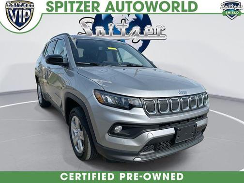 Billet Silver Metallic Clearcoat 2022 Jeep Compass Latitude