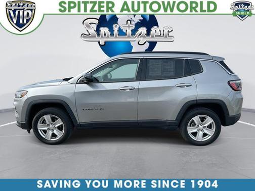 Billet Silver Metallic Clearcoat 2022 Jeep Compass Latitude