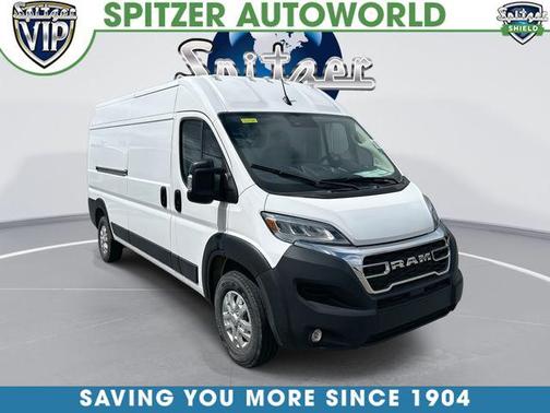 Bright White Clearcoat 2026 RAM ProMaster 2500 High Roof
