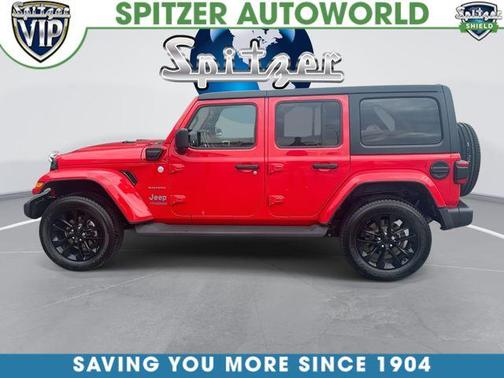 Firecracker Red Clearcoat 2022 Jeep Wrangler Unlimited 4xe Sahara