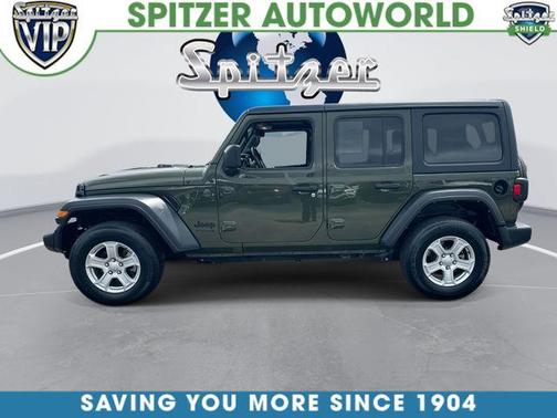 Sarge Green Clearcoat 2022 Jeep Wrangler Unlimited Sport