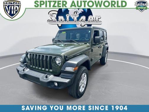 Sarge Green Clearcoat 2022 Jeep Wrangler Unlimited Sport