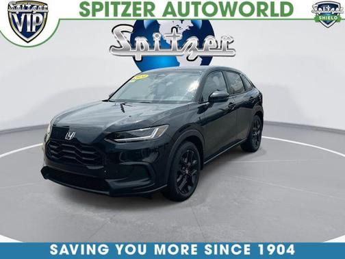 Crystal Black Pearl 2024 Honda HR-V Sport